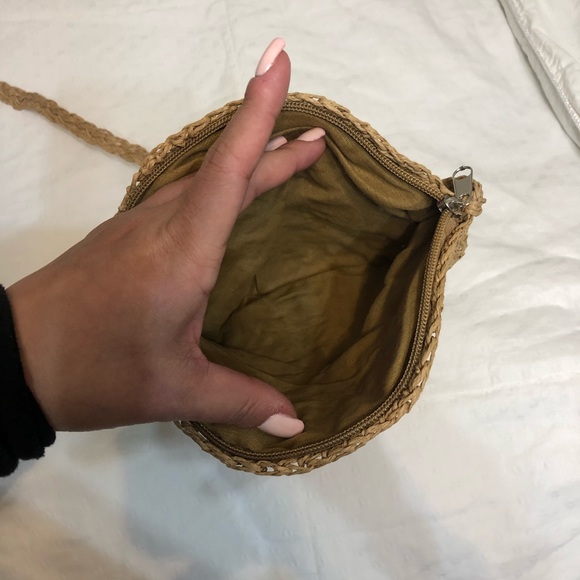 Bohemian straw shoulder and cross body bag - Picture 7 of 7